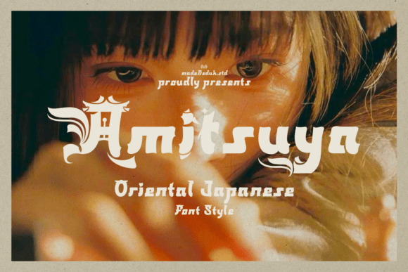 Amitsuya Typeface for Bold Campaign Design