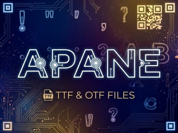 Apane Typeface for Modern Brand Identity