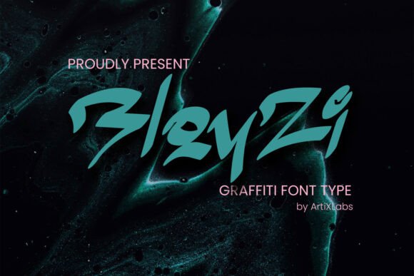 Bloyzi: A Bold Display Font for Urban Web Design