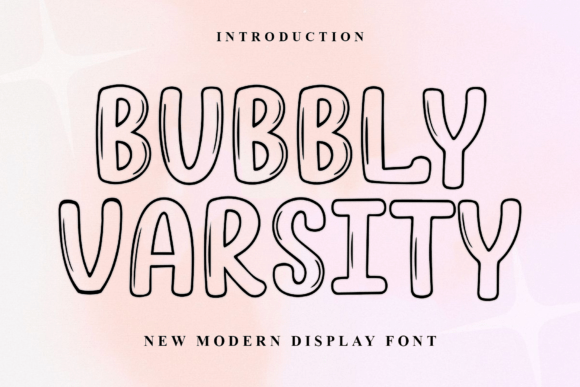 Bubbly Varsity Typeface for Modern Web Design