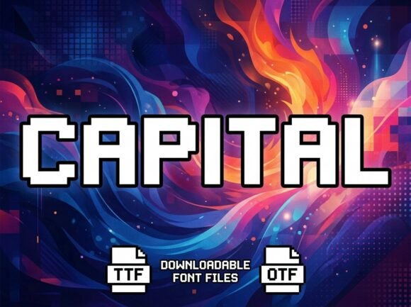 Capit: A Bold Display Font for Web Headers