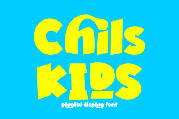 Chil Kids Typeface for Playful Branding