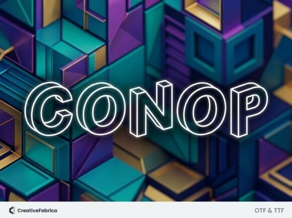 Conop: A Distinctive Display Font for Editorial Design
