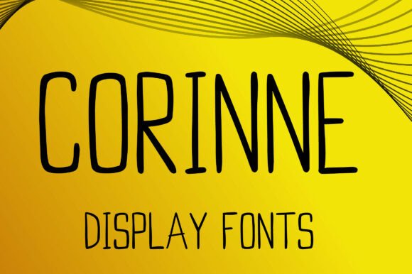 Corinne Font: Modern Display Type for Web Design
