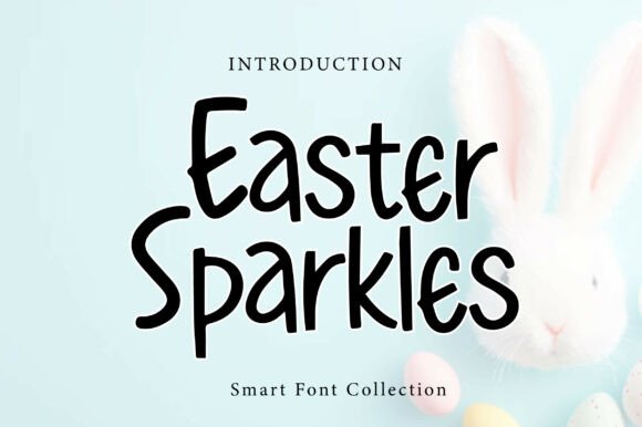 Easter Sparkles Font for Festive Campaigns
