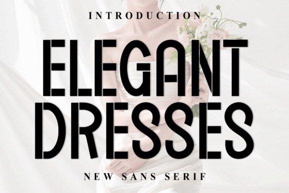 Elegant Dresses Font Review for Brand Designers