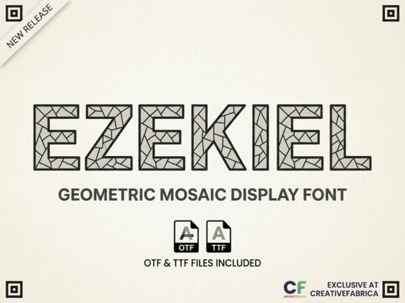 Ezekiel: A Bold Display Font for Modern Brands