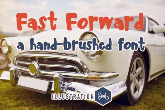 Fast Forward: A Retro Display Font for Web Design