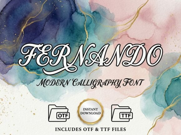 Fernando Typeface: Bold Display Fonts for Branding