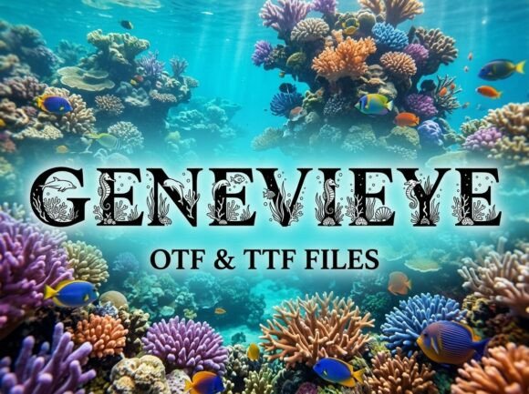Genevieve: A Premium Display Typeface for Web Design