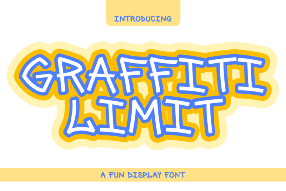 Graffiti Limit: A Bold Display Font for Modern Editors