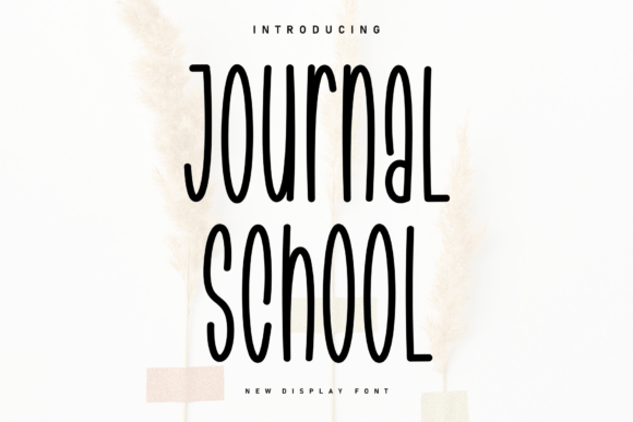 Journal School Font for Polished Brand Identity