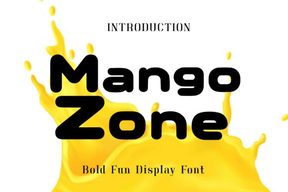 Mango Zone Font for Bold Business Branding