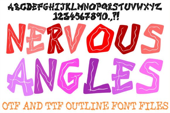 Nervous Angles Font for High-Impact Digital Campaigns