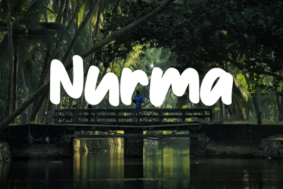 Nurma Typeface for Elegant Handmade Branding