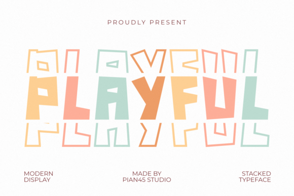 Playful Stacked: A Modern Display Typeface Review