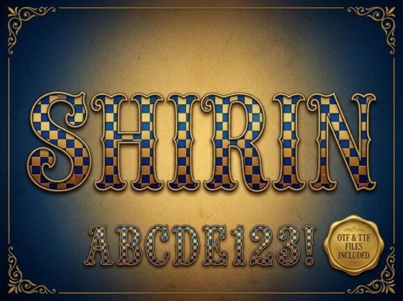 Shirin: A Sophisticated Display Font for Modern Web Design
