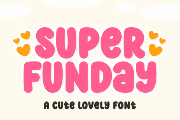 Super Funday Typeface for Crafters