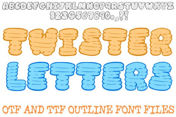 Twister Letters: A Playful Display Typeface for Editors